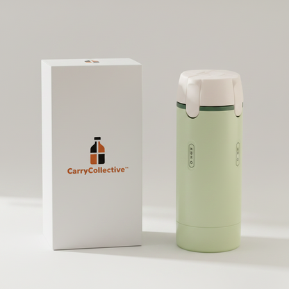 CarryCollective™ Pack & Go Dispenser | 4-in-1 Refillable Travel Toiletry Bottle